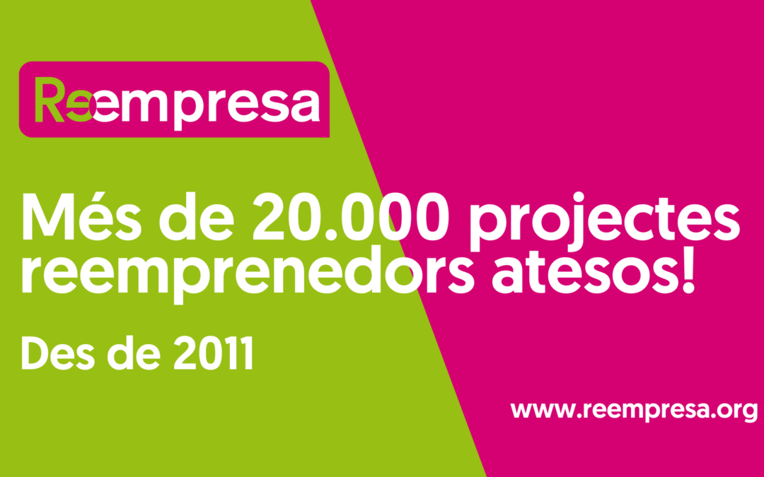 Reempresa ha atès a més de 20.000 projectes reemprenedors des del 2011