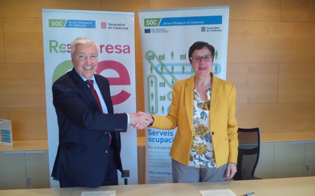 El SOC signa un conveni amb la Fundació Cecot Innovació per a l’impuls del projecte Reempresa