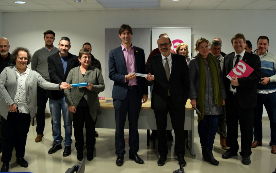 L’Ajuntament de Caldes de Montbui renova el seu compromís amb la Reempresa per garantir la continuïtat de les empreses del territori