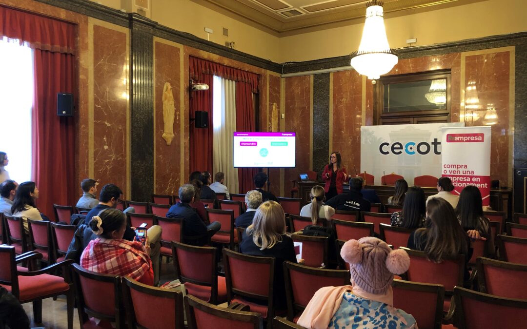 Més de 40 persones van participar a la 1ra edició de  Reempresa Connect a la seu de la Patronal Cecot