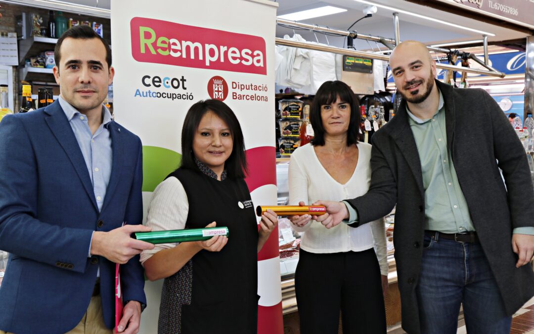 Presentació de dades del programa “Reempresa Mercats Municipals” per prevenir el tancament de parades als mercats de la província de Barcelona