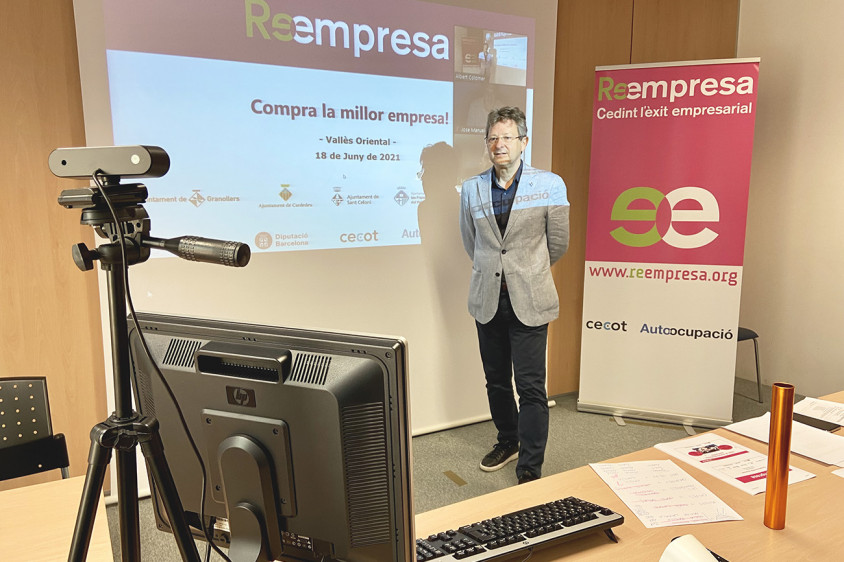 Uns 60 empresaris i emprenedors participen en la Matinal de la Reempresa del Vallès Oriental