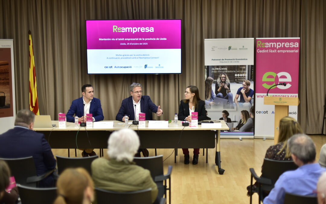El programa Reempresa facilita 44 transmissions d’empreses i manté prop de 70 llocs de treball durant el 2024