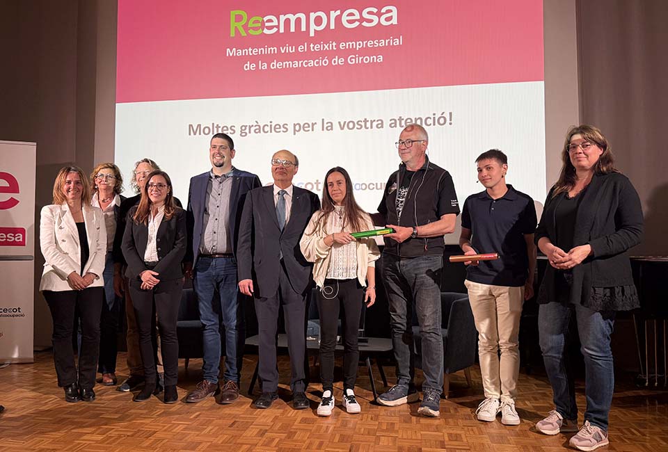 Presentacio conveni Reempresa Diputacio Girona