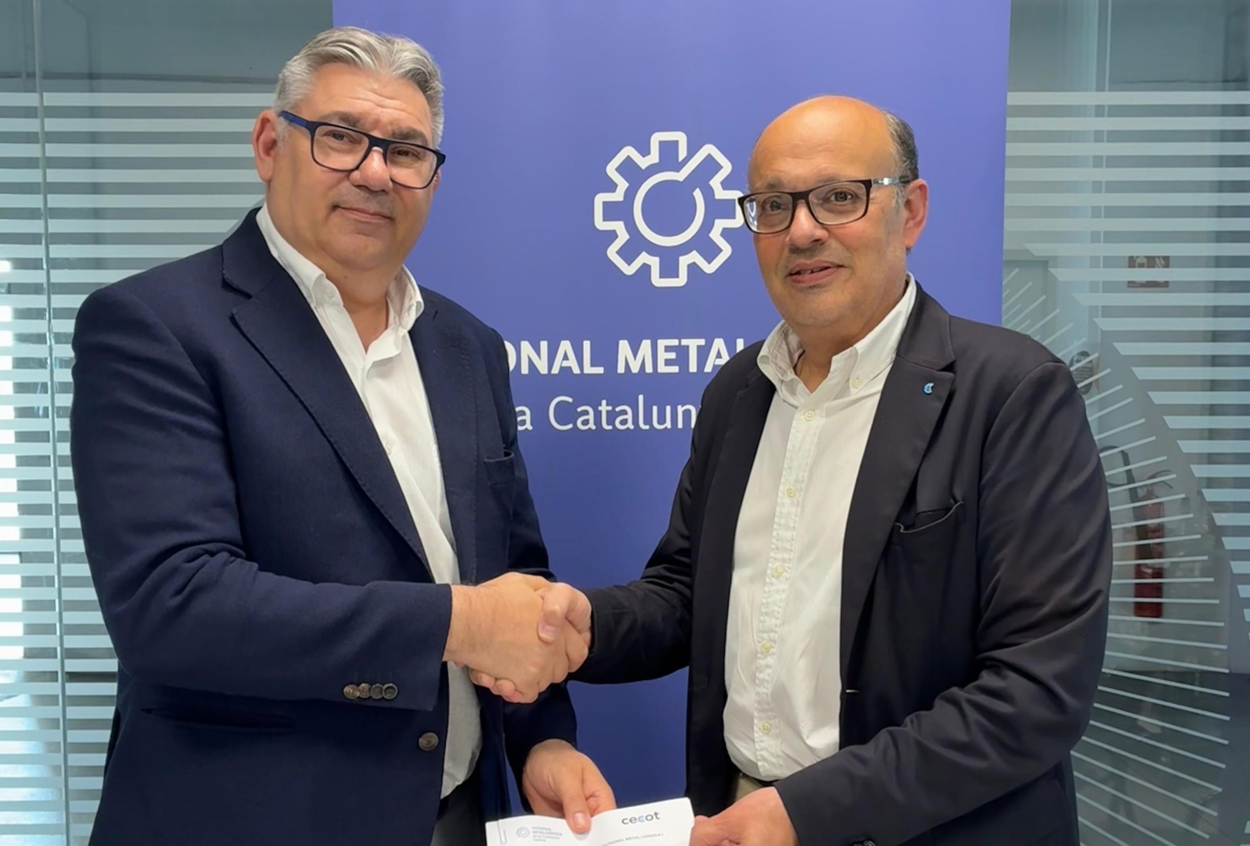 Patronal Metal·lúrgica Catalunya Central – signatura conveni Patronal Metal·lúrgica Catalunya Central - signatura conveni