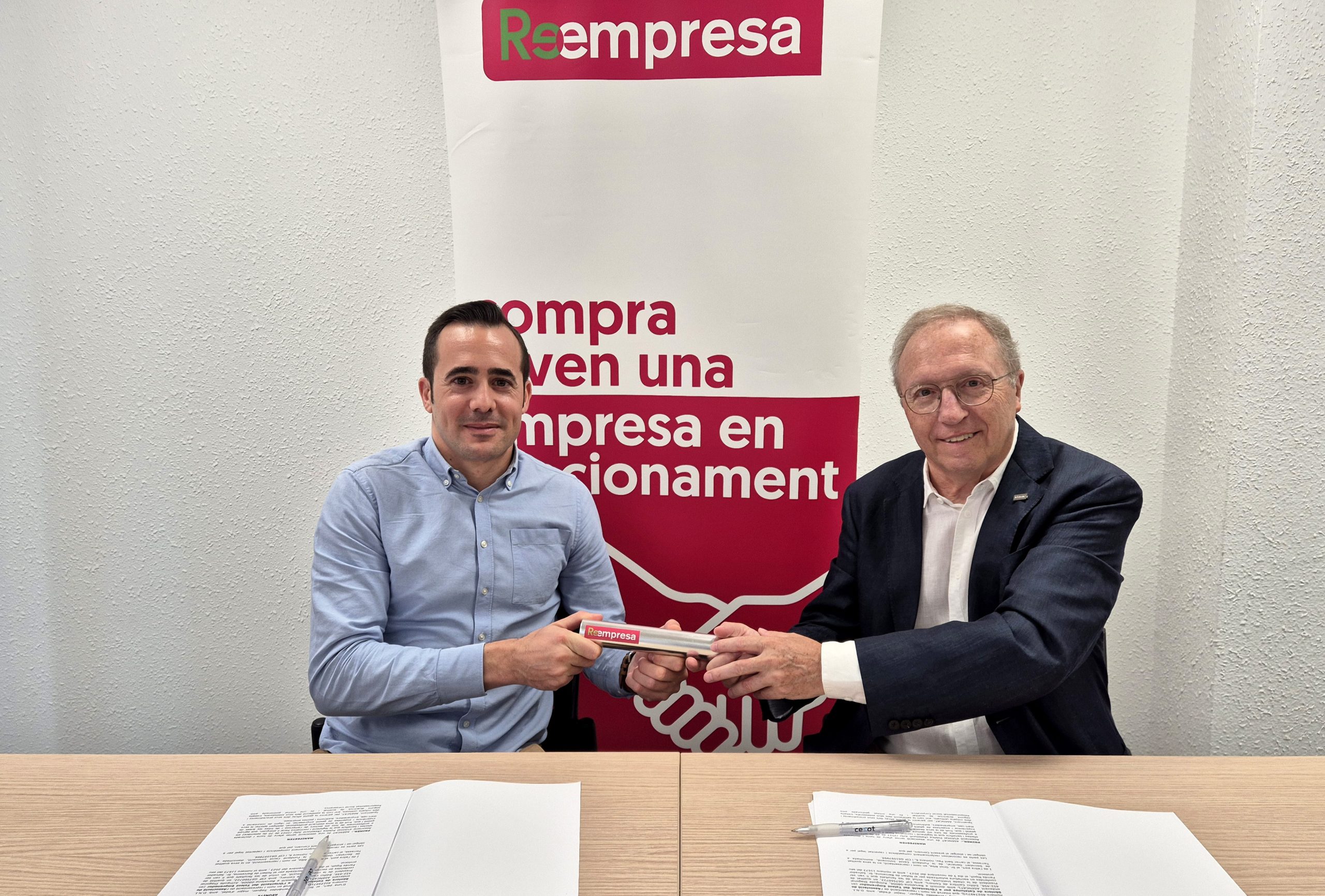 Signatura conveni Reempresa - ASENCAT