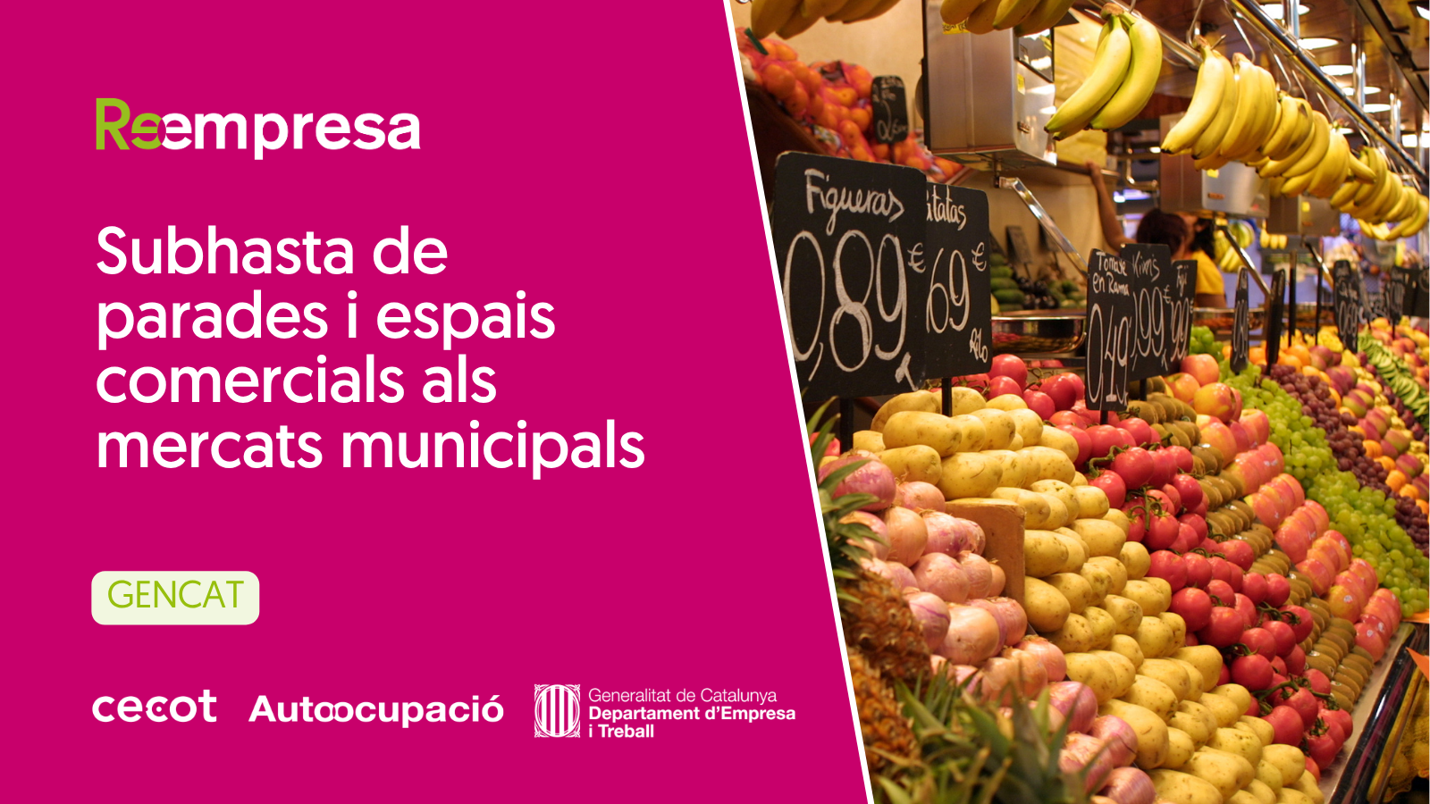 Subhasta mercats municipals Subhasta mercats municipals