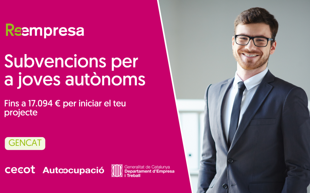 Subvencions per a joves autònoms: fins a 17.094 € per iniciar el teu projecte